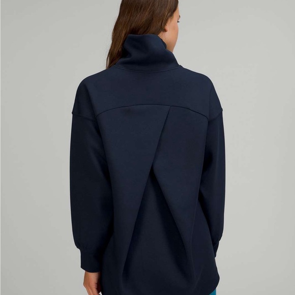 Lululemon Modal-Blend Turtleneck Tunic Navy Size 14 - Picture 4 of 8